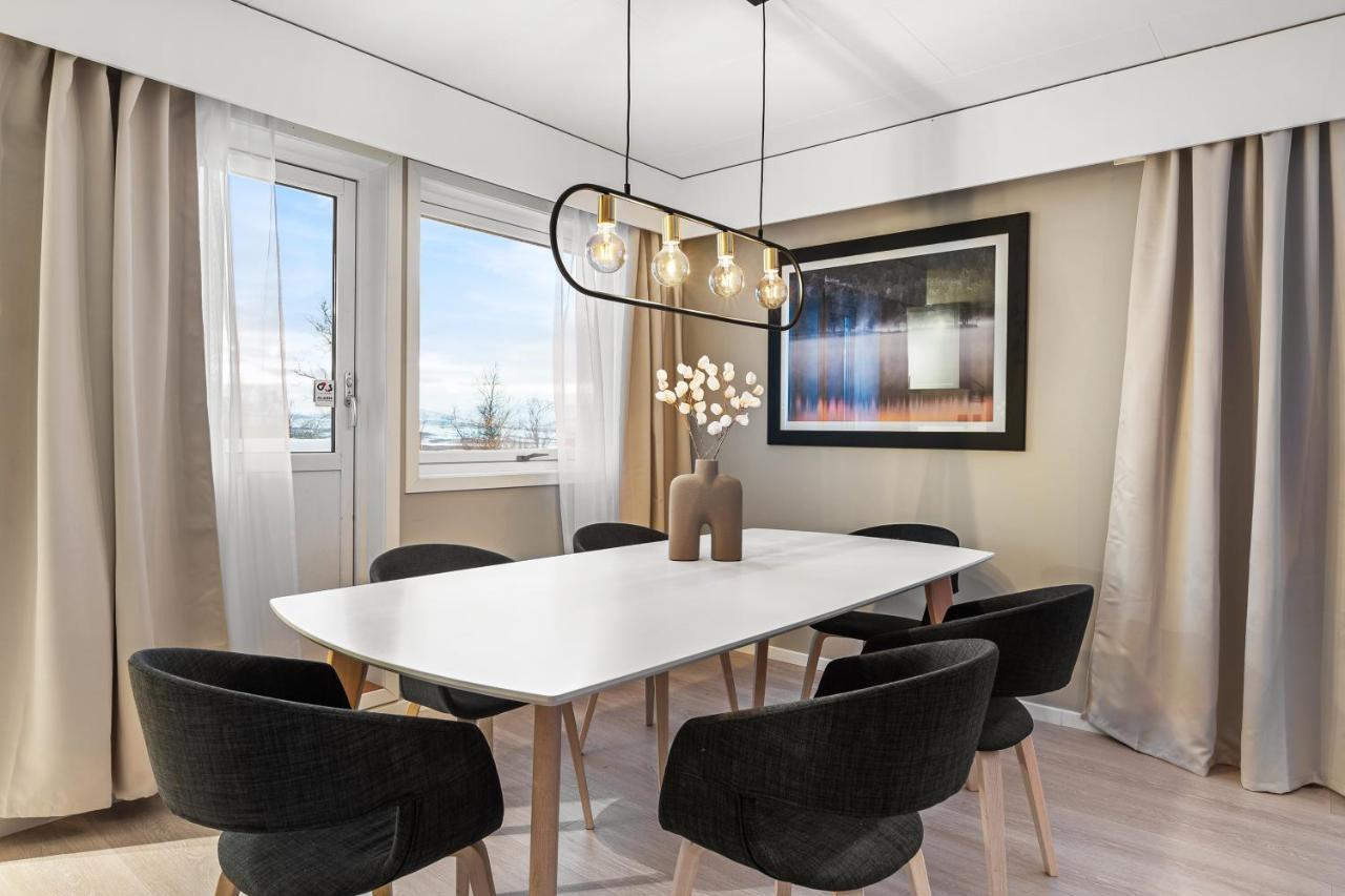 Ferienwohnung Enter Tromso - The Mountain View Exterior foto